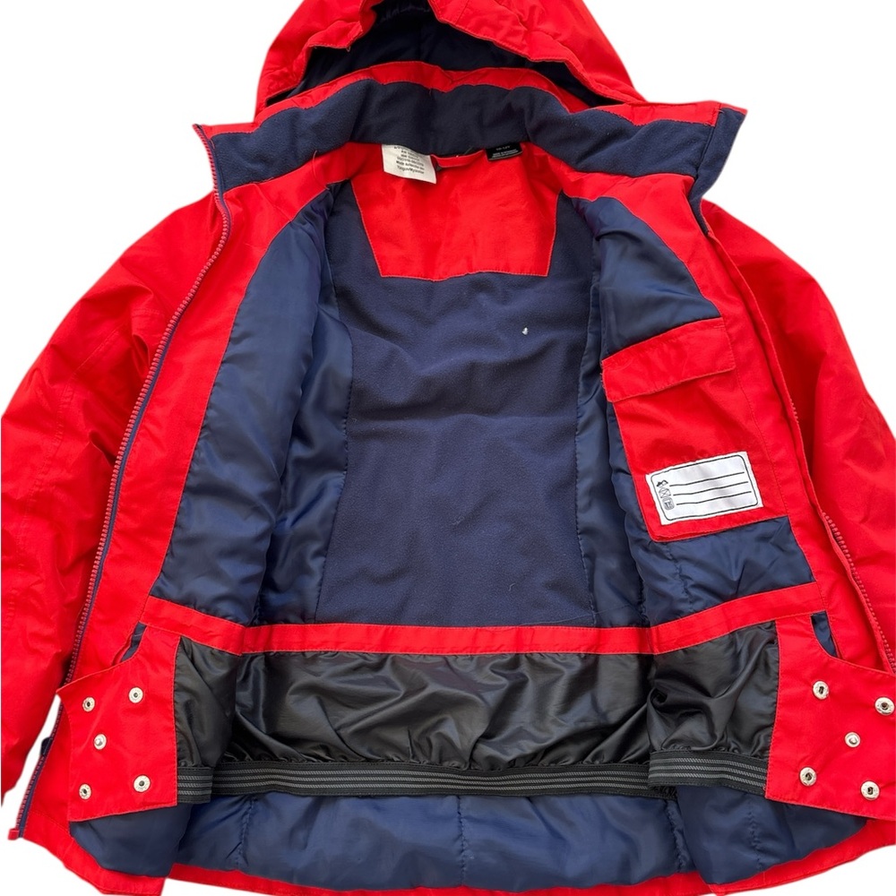 Red Hooded Jacket ski jacket - Picture 3 of 4